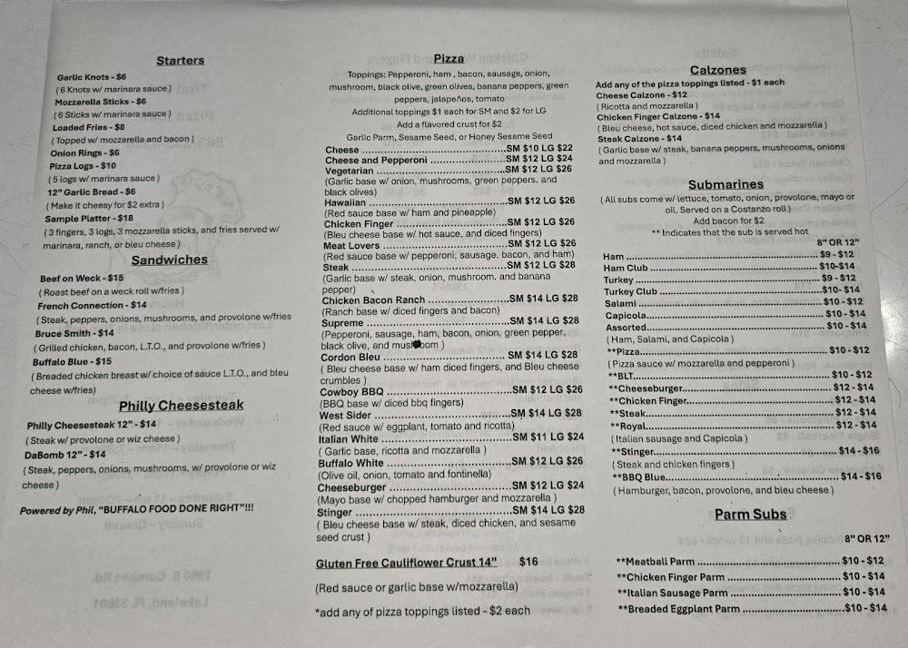 716 Pizza Joint Menu image 1